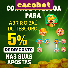 cacobet Indique amigos para receber um bônus